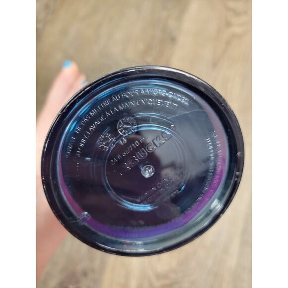 Starbucks 2023 Holiday Mermaid Siren Iridescent Cold Cup 24 Oz Tumber - Picture 7 of 8